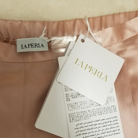La Perla Luxury Silk Shorts, Pink, Size M, New with Tags